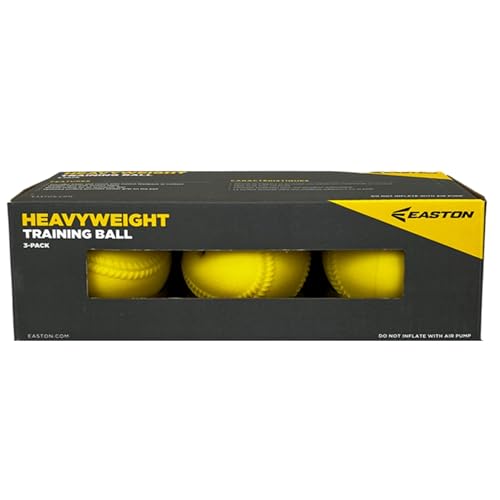 Easton | Heavyweight Baseball Training Balls | 12 oz Line-Drive Weighted Trainer