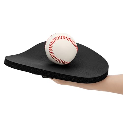 Tebery 4 Pack Baseball Training Glove, Flat Design Foam Fielding Gloves for Practice, Infield Softball Batting Practice Trainers, Baseball Mitt Equipment for Indoor Outdoor