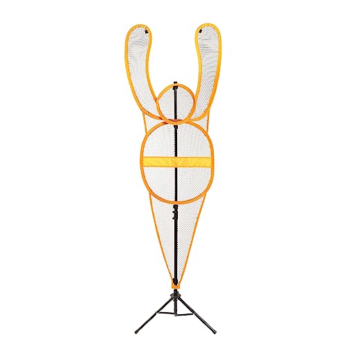 MR Dummy Defender, Height Adjustable Training Mannequin, Portable Defender Practice Dummy for Basketball, Volleyball, Soccer and Football - style: Fixed Hands