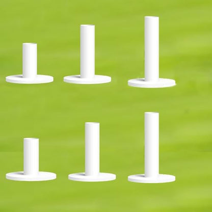 Brccee AC Rubber Golf Tees for Mats, Driving Range Tee, Golf Accessories for Indoor & Outdoor Practice - size: 3 ", 2.5 ", 2" MIX