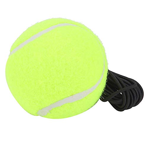 yafa Tennis Training Ball Solo Tennis Trainer Singles Training Self-Study Practice Ball with 4 Meter Elastic Rubber Stringfor Tennis Beginner