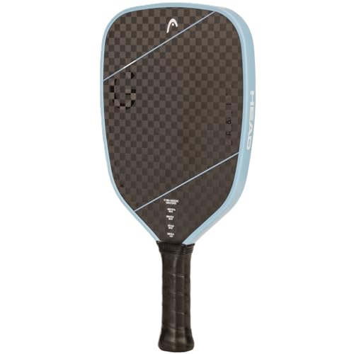 Head Gravity Tour Pickleball Paddle (Grey) – Optional Pickleball/Tennis Bag and Accessories