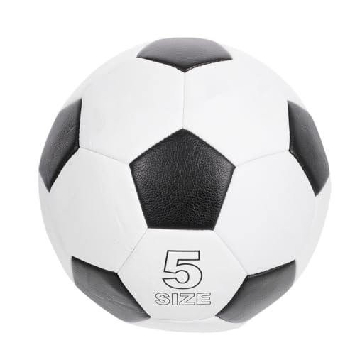 Holibanna Size 5 Soccer Ball Training Football Pu Machine-Stitched Wear-Resistant Soccer Ball and Adults Outdoor Practice Match Use