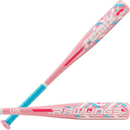 Rawlings | Remix T-Ball Bat | USA Baseball & Softball | -12 Drop | 2 1/4" Barrel | 1 Pc. Aluminum - color: Pink