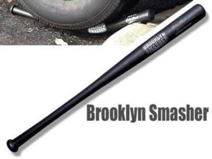 Cold Steel Brooklyn Smasher, Black, 34 Inch & Brooklyn Series Unbreakable Baseball Bat - Made of High-Impact Polypropylene, Brooklyn Slammer (19"), One Size (92BSW)