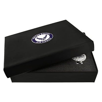 PinMart's Officially Licensed Air Force Golf Essentials Gift Set, Golf Divot Tool, Hat Clip, Magnetic Ball Markers, Large Ball Marker with Presentation Box - Gifts and Accessories