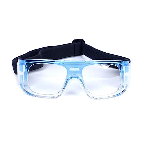 Sports Goggles Glasses for Men Women Racquetball Basketball Football Protective Glasses Shock Lens - color: Gradient Blue