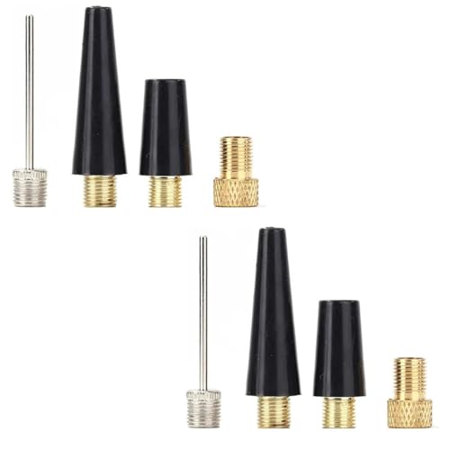 8 Mountain Bike tire Inflation Needle Basketball inflator Adapter kit, Suitable for inflator, Sports Ball, Bicycle, Bike, and inflator Adapter kit