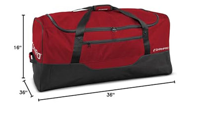 CHAMPRO Ultimate Carry-all Team Equipment Bag - color: Scarlet