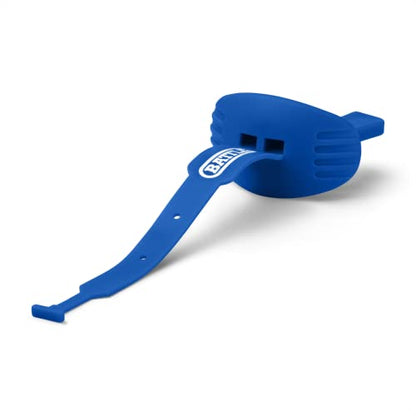 Battle Sports Speed Football Mouthguard with Strap - Oxygen Football Mouthguard Superior Airflow & Better Performance, Maximum Breathability - Blue - color: Blue