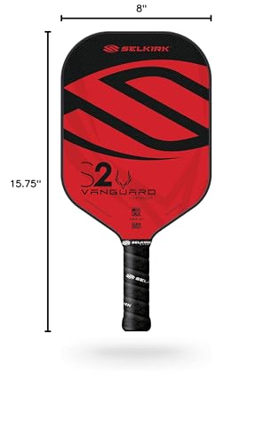 Selkirk Sport Vanguard Hybrid Pickleball Paddle | Carbon Fiber Pickleball Paddle with a Polypropylene X5 Core | Pickleball Rackets