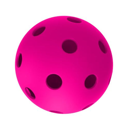 Great Call Athletics | Indoor Pickleballs USA Pickleball Approved Official 26 Hole Balls Sports Tournament Pack Free Mesh Bag - color: Pink, style: 100 Pack