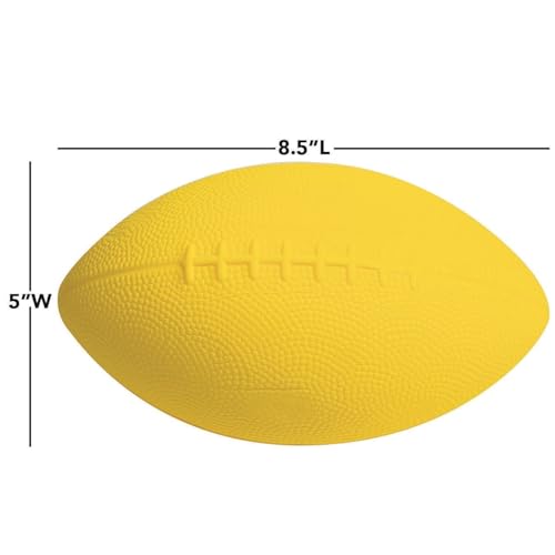 S&S Worldwide Coated Foam Football, Junior Size, 8-1/2" Length
