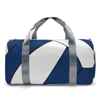 Personalized Custom Volleyball Navy BlueDuffel Backpack Waterproof Multifunctional Daypack Gym Yoga Sport with Name Gift - color: Volleyball 1