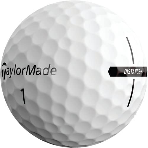 TaylorMade Golf Distance+ Golf Balls - color: White, style: 2021