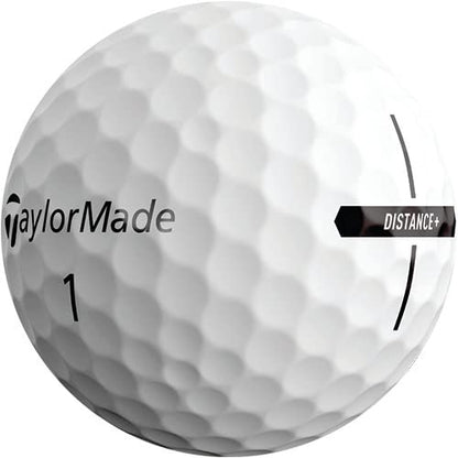 TaylorMade Golf Distance+ Golf Balls - color: White, style: 2021