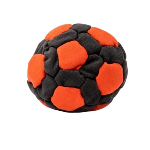 Footbag Hacky for Adults 6cm / 2.37" Plush Soft Soccer Balls - Safe Indoor & Outdoor Play - Super Quiet Stuffed Kickball for Home & Garden (No Hard Plastic) - color: A03