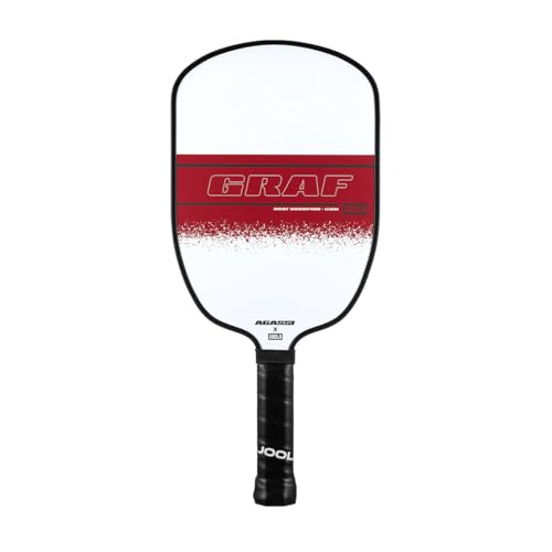 JOOLA Agassi/GRAF Champion Set with Pickleball Paddles, Balls & Sling Bag - Sandblasted Pickleball Racket - Agassi Shape with Extended Sweet Spot - UPA-A Certified - USAP Approved - NFC Chip Enabled - color: 2 Player Set | Fiberglass | Champion