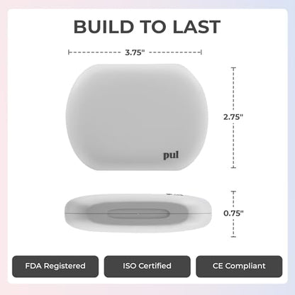 PUL Retainer Case for Invisalign & Clear Aligners - Slim Clear Aligner Case with Secure Magnetic Closure - Travel Retainer Holder for Invisalign Accessories, Mouth Guards & Dentures - White - color: White