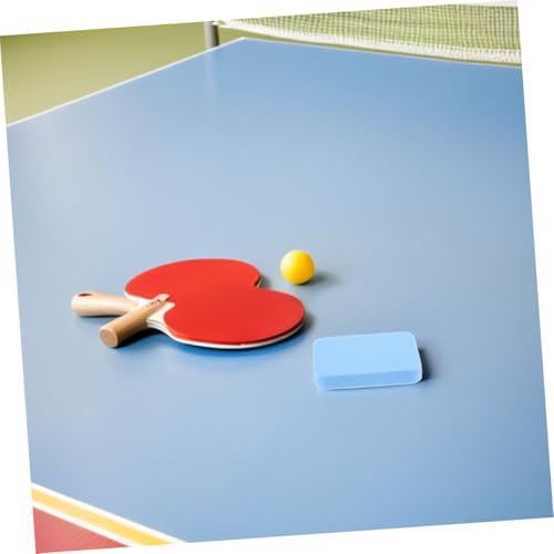 TOYANDONA 2pcs Table Tennis Cleaner Kit Dual-Sided Sponge Rubber Care Eraser Quick-Drying Maintenance for Rackets Rubber Compact Portable Cleaning Accessories