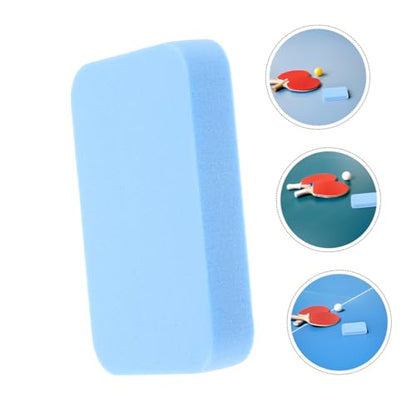 TOYANDONA 2pcs Table Tennis Cleaner Kit Dual-Sided Sponge Rubber Care Eraser Quick-Drying Maintenance for Rackets Rubber Compact Portable Cleaning Accessories