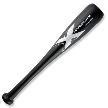Cannon Sports One Hand Bat Trainer for Baseball and Softball, Develop Swing Mechanics, Birchwood - color: Black