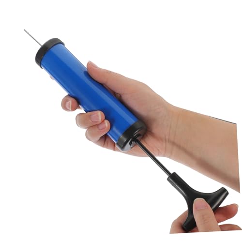 1set Portable Basketball Pump Inflator Kit Needles Hand Pump Extension Hose and Nozzle for Basketball Soccer and Volleyball and Easy to Use
