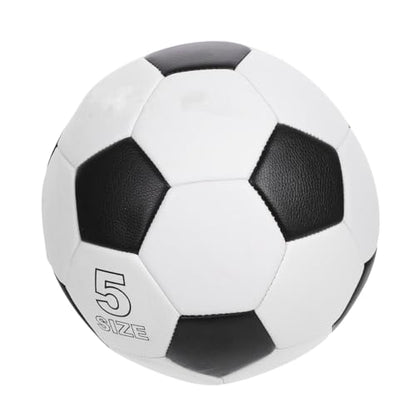 Zerodeko Size 5 Training Soccer Ball Machine-Stitched Pu Football for Outdoor Practice and Adult Soccer Training Wear-Resistant Red Football for Team Sports