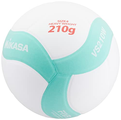 MIKASA Smile Lesson Valley No. 4, 7.4 oz (210 g), White/Green, VS210W-G, Recommended Inner Pressure: 0.10 - 0.15 (kgf/cm))