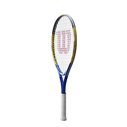 WILSON US Open Junior/Youth Recreational Tennis Rackets - color: Blue/Yellow, style: 25