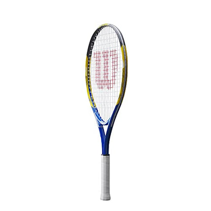WILSON US Open Junior/Youth Recreational Tennis Rackets - color: Blue/Yellow, style: 25
