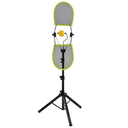 Pickleball Topspin Trainer,Solo Pickleball Practice Equipment,Portable Pickleball Training aids- Master Topspin&Backspin Techniques,Multi-Setting Trainer for Courts,Homes&Beyond