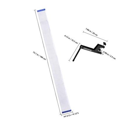 Toddmomy Pong Net Replacement Compatible Retractable Table Tennis Net Clamps Easy Setup for Games