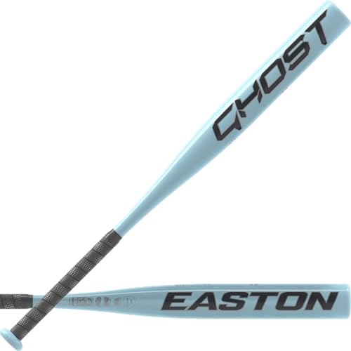 Easton | Ghost Youth Fastpitch Softball Bat | Approved for All Fields | -11 Drop | 1 Pc. Aluminum - color: Light Blue, size: 27 Inch