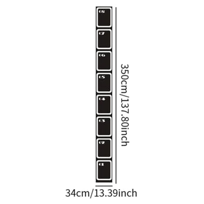 Agility Ladder Mat Speed Training Equipment Agility Training Ladder Mat Footwork Trainer Pad Improve Speed Strength Coordination Power - size: 350cmx34cm