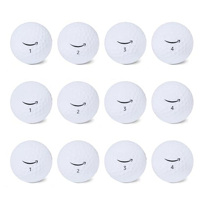 Amazon Basics Core Soft Golf Balls - color: White, style: 12-Pack