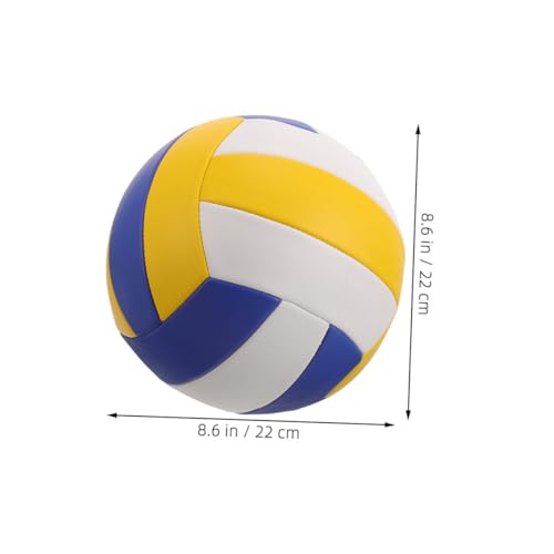 WOONEKY Soft Volleyball for Training Eye-catching Colors for Beginners and Middle School Players