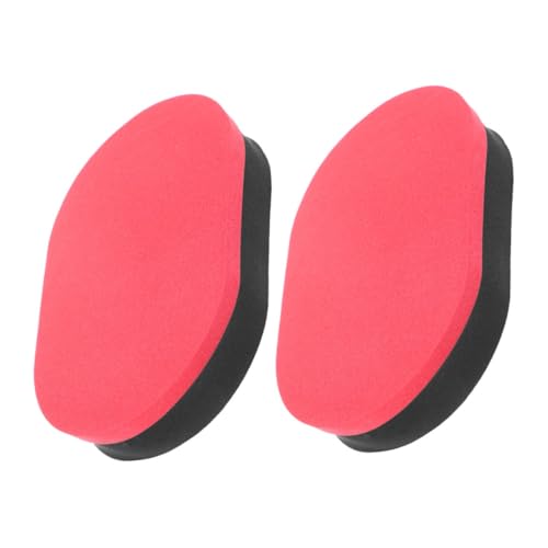 Milisten 2Pcs Table Tennis Paddle Cleaning Sponge Erasers Portable Racket Cleaner Tool Small Wipes for Paddle Maintenance for Table Tennis Players