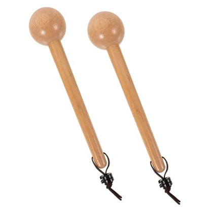 POPETPOP 2Pcs Wooden Glove Mallet for Baseball and Softball Premium Glove Shaping Tool for Breaking and Softening Smooth Finish for Optimal Comfort