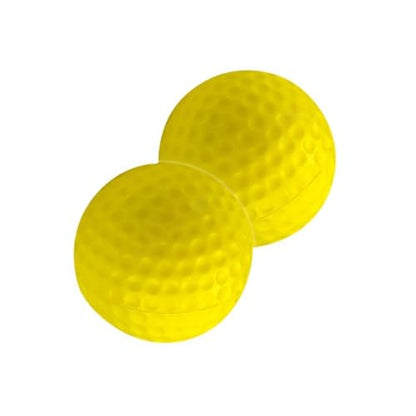 RiToEasysports Golf Balls, 16 Practice Training Golf Balls Set Trajectory with Mesh Bag for Indoor Outdoor Practice