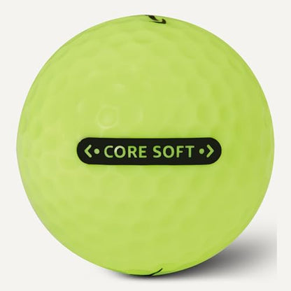 Amazon Basics Core Soft Golf Balls - color: Yellow, style: 12-Pack
