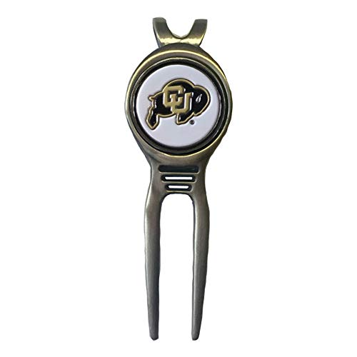 Divot Repair Tool Removable Magnetic Ball Marker-Best Divot Fixer - style: COLORADO BUFFALOES