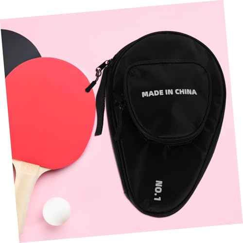 Gourd-shaped Table Tennis Racket Storage Bag Large Capacity Paddle Holder with Protective Cover for Rackets and Balls Stylish and Convenient Organizer for Enthusiasts and