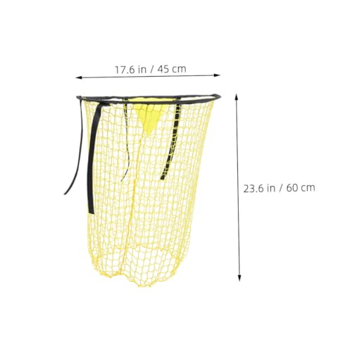 ibasenice 2pcs Soccer Nets for Youth Football Practice Equipment for Backyard Training Shooting Accuracy Sturdy Construction for Young Players