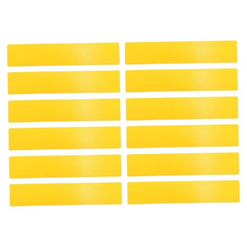 BESPORTBLE 12pcs Agility Training Markers Flat Markers for Outdoor Sports Tennis Soccer and Football Speed Drills Weather-Resistant Design for Year Use