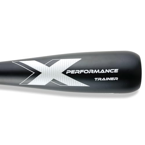 Cannon Sports One Hand Bat Trainer for Baseball and Softball, Develop Swing Mechanics, Birchwood - color: Black