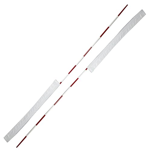 TAG Hook and Loop Volleyball Antenna Sideline Marker Set, Includes 2 Poles