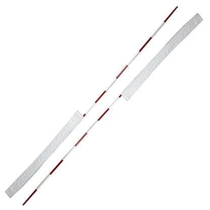 TAG Hook and Loop Volleyball Antenna Sideline Marker Set, Includes 2 Poles