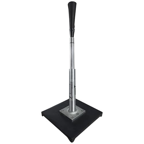 Champion Pro Series Adjustable Batting Tee – Durable, Easy Setup Hitting Trainer for Baseball & Softball - style: JR Adjustable (20"-32")