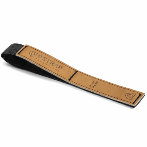 9 STRAP Baseball Grip Strap Full Hide Hitting Tool | Original Two-Handed Swing Trainer for Injury Prevention, Bat Speed & Proper Mechanics - size: Adult S
